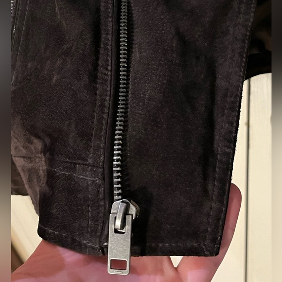 Brown Genuine Suede Medium Express Jacket - Picture 5 of 9